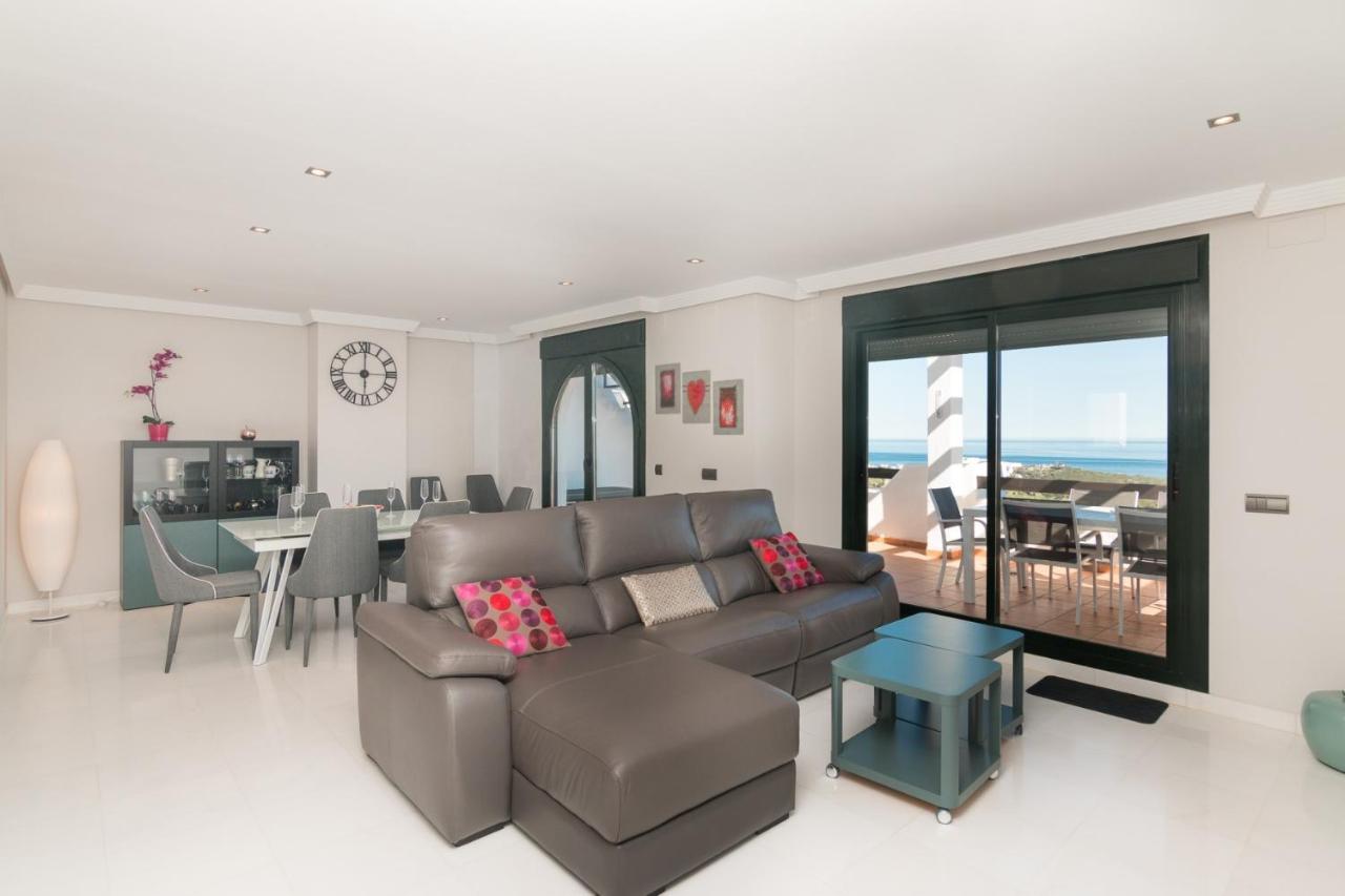 2186-Luxury Sea View Penthouse In Casares Costa Apartment ภายนอก รูปภาพ