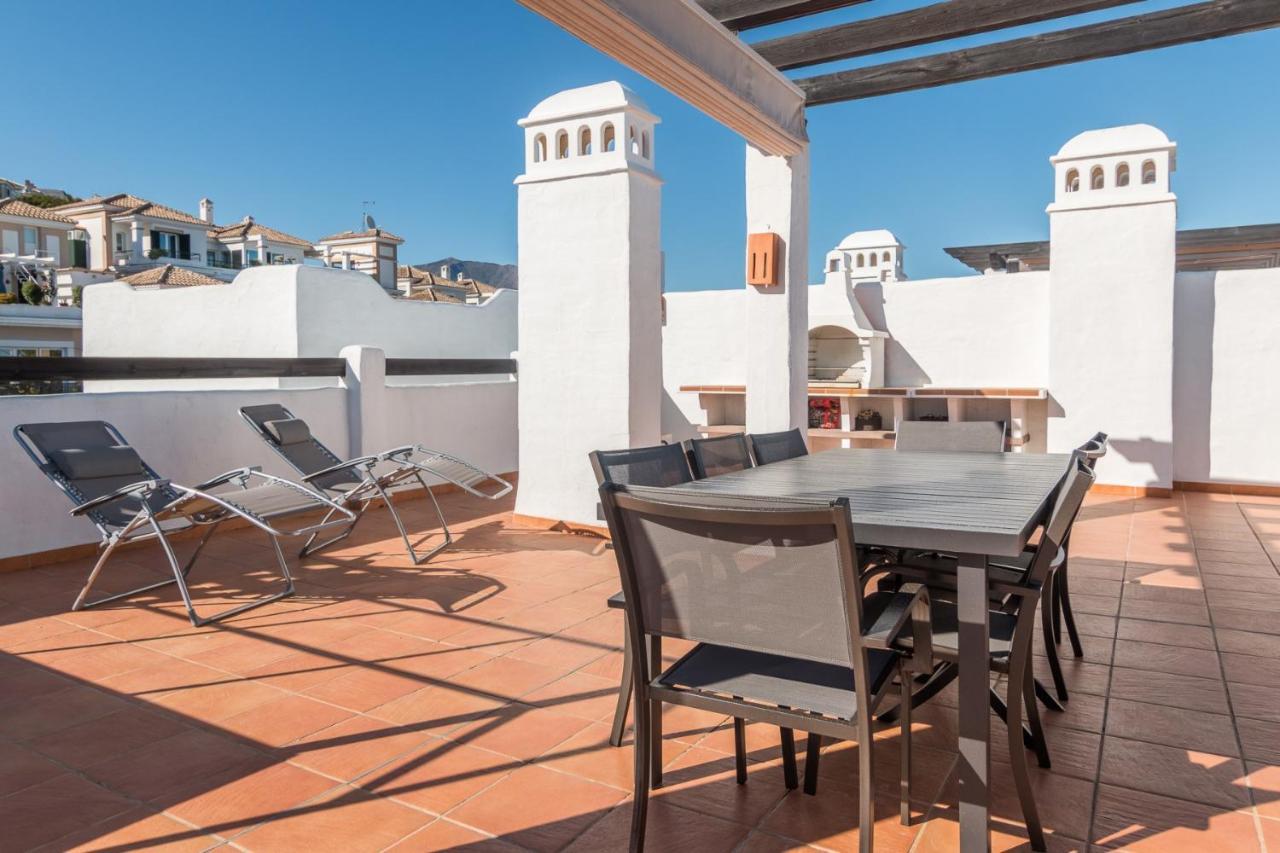 2186-Luxury Sea View Penthouse In Casares Costa Apartment ภายนอก รูปภาพ