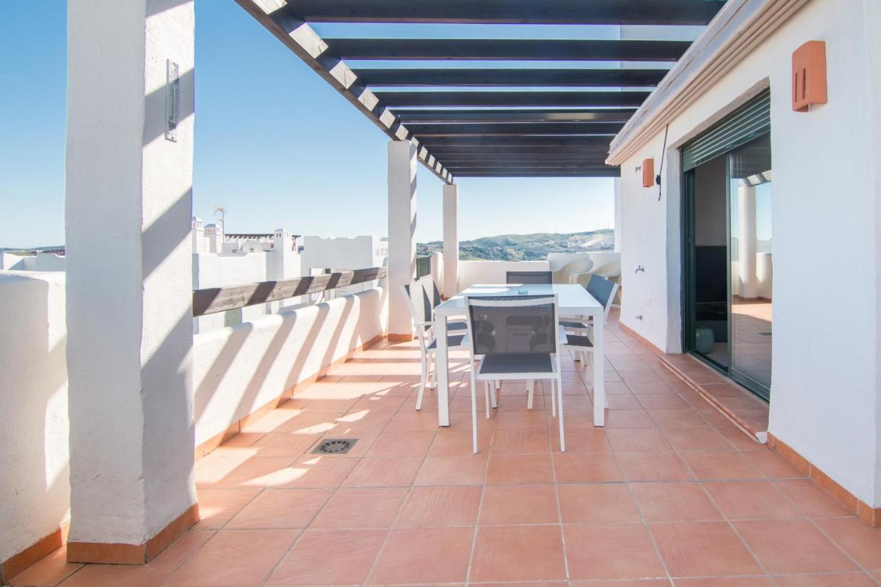 2186-Luxury Sea View Penthouse In Casares Costa Apartment ภายนอก รูปภาพ