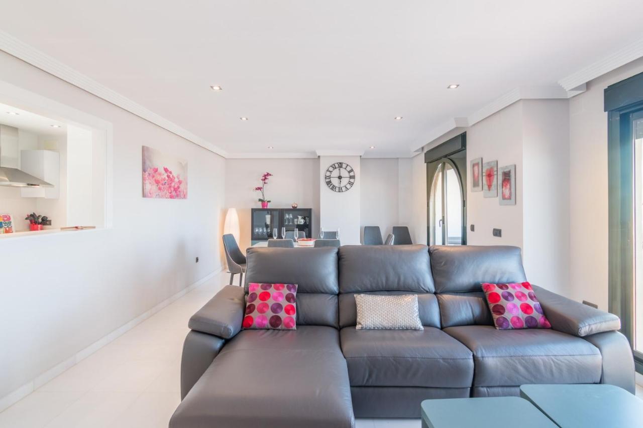 2186-Luxury Sea View Penthouse In Casares Costa Apartment ภายนอก รูปภาพ