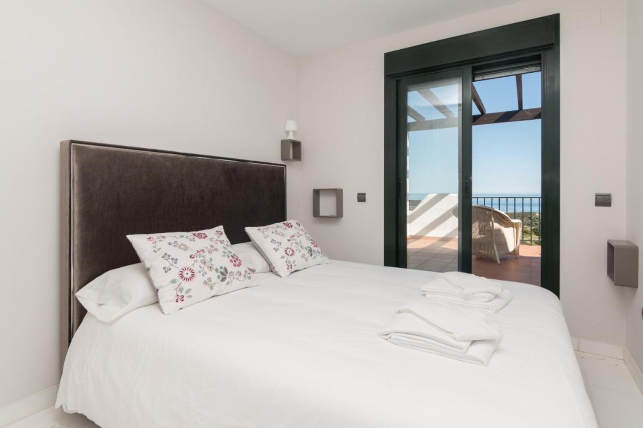 2186-Luxury Sea View Penthouse In Casares Costa Apartment ภายนอก รูปภาพ